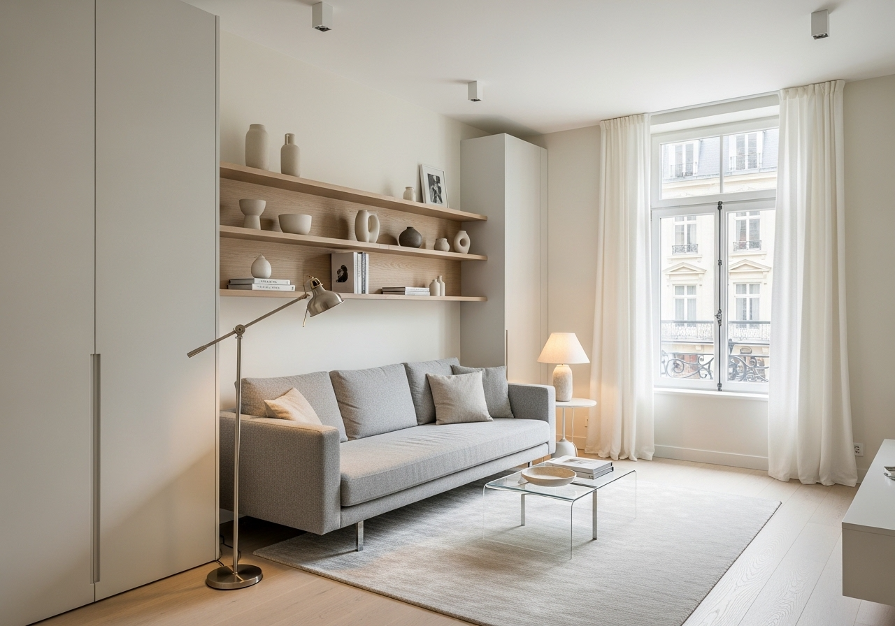 How to Optimize a Small Space: Circulation, Lighting and Furniture Choices