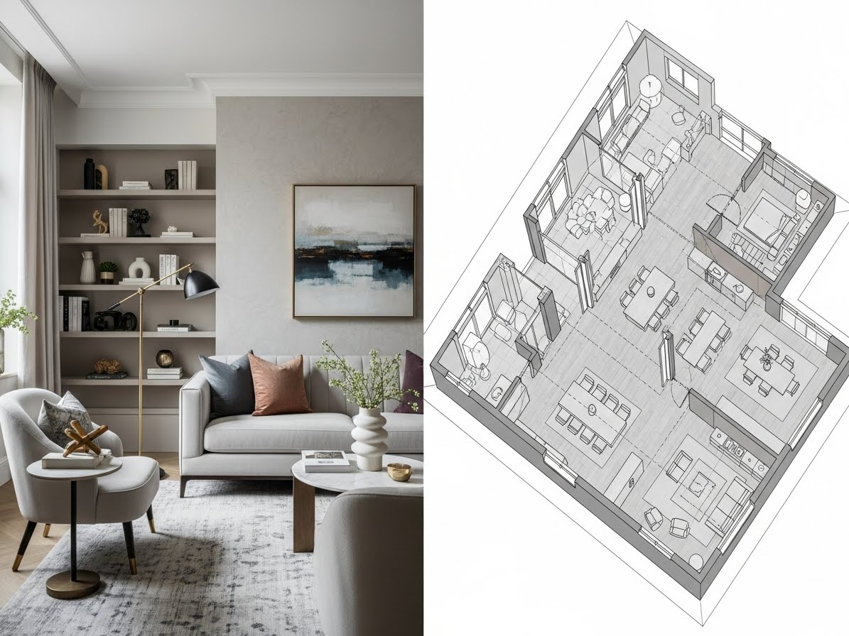 Architecte d’intérieur ou décorateur : quelles différences et quel professionnel choisir