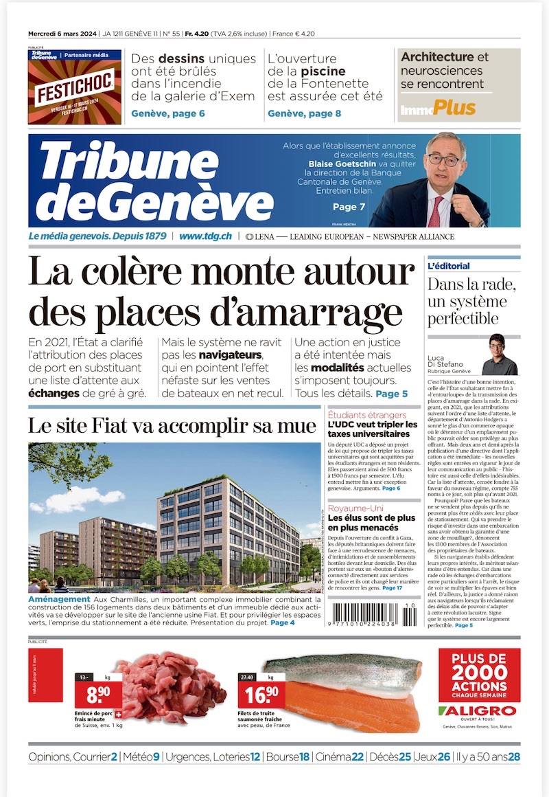 Tribune de Genève - Neuro-architecture: An Aid to Inclusion