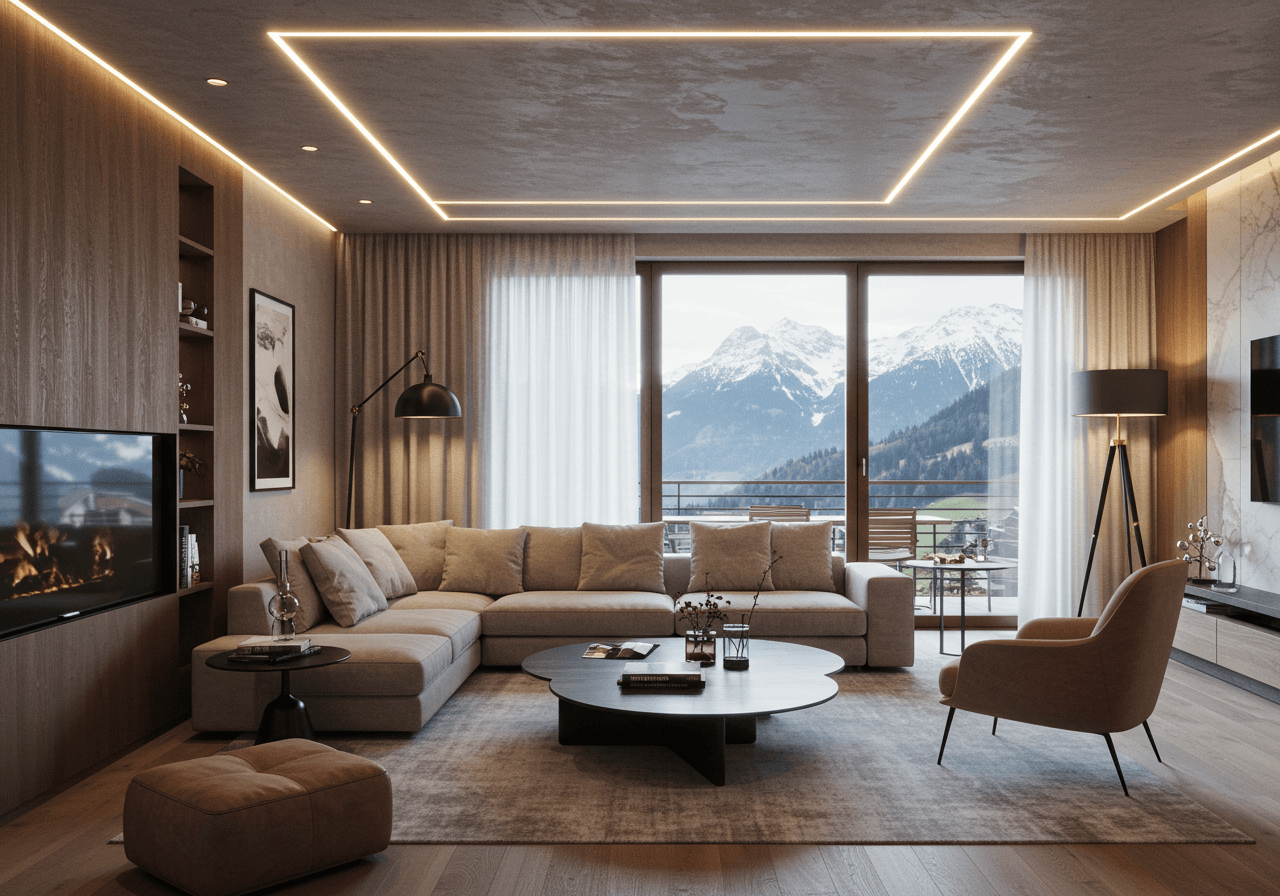How much does an interior design project cost in Switzerland?