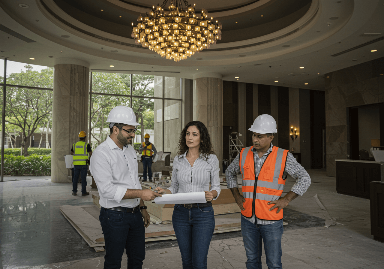 Coordination de chantier : comment un designer d’intérieur facilite vos travaux